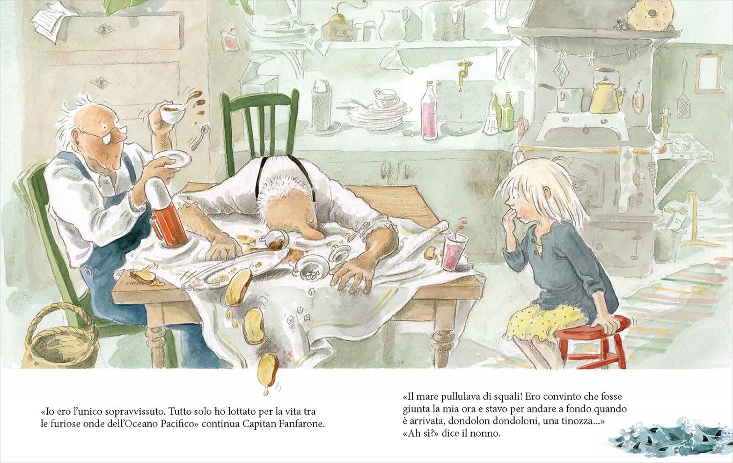 Lena Anderson - Stina E Il Capitan Fanfarone. Ediz. A Colori
