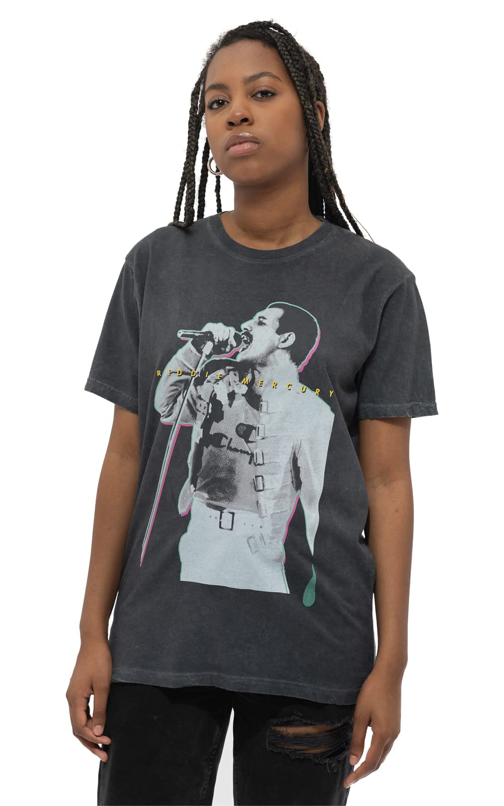 T-Shirt # X-Large Unisex Black # Glow