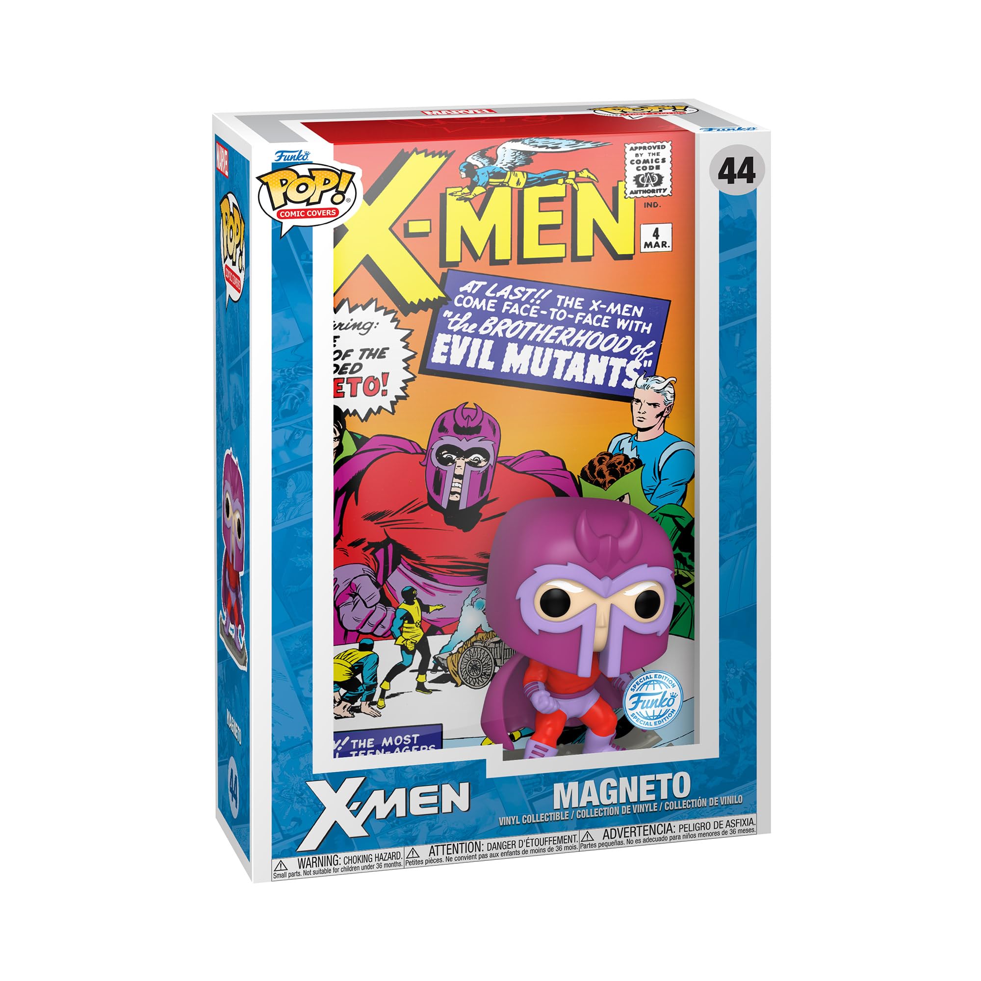 Funko Pop! Comic Cover: Marvel - X-Men #4 - Amazon Exclusive - Collectable Vinyl Figure - Gift Idea - Official Merchandise - Toys for Kids & Adults - Comic Books Fans - Model Figure for Collectors