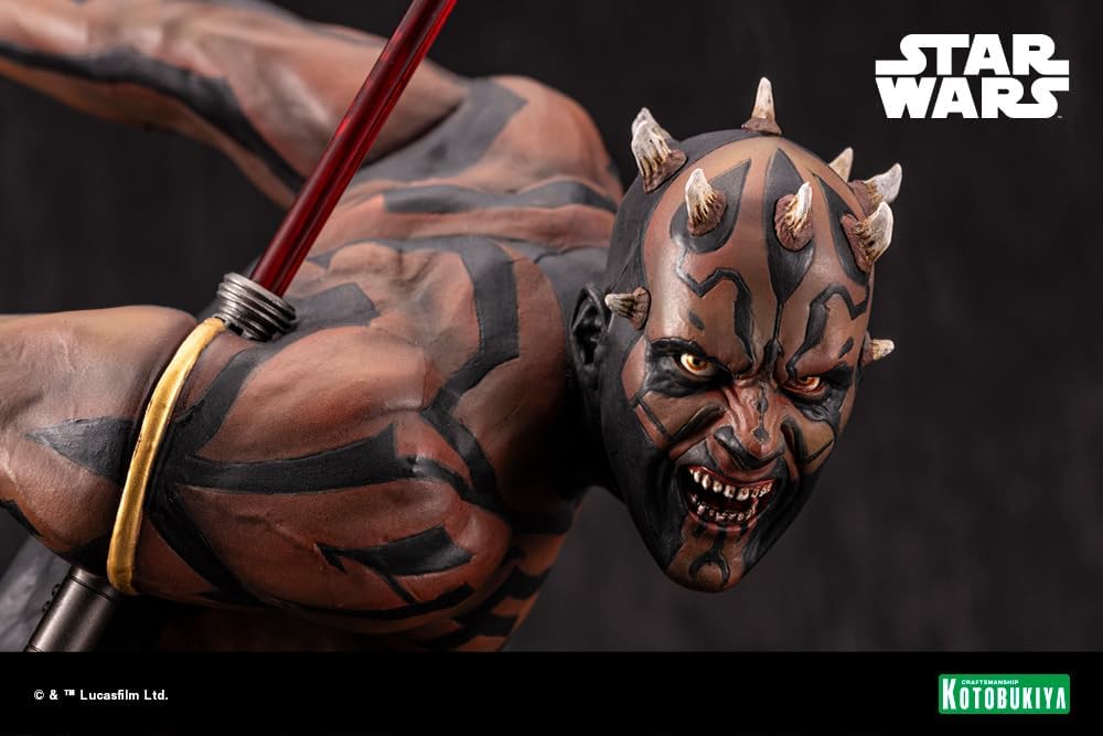 Kotobukiya Star Wars: Phantom Menace ARTFX Darth Mall Night Brother, 1/7 Scale, PVC, Pre-Painted Simple Assembly Figure