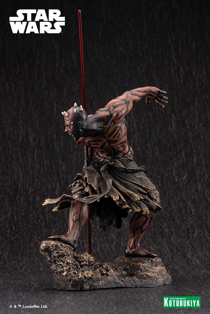 Kotobukiya Star Wars: Phantom Menace ARTFX Darth Mall Night Brother, 1/7 Scale, PVC, Pre-Painted Simple Assembly Figure