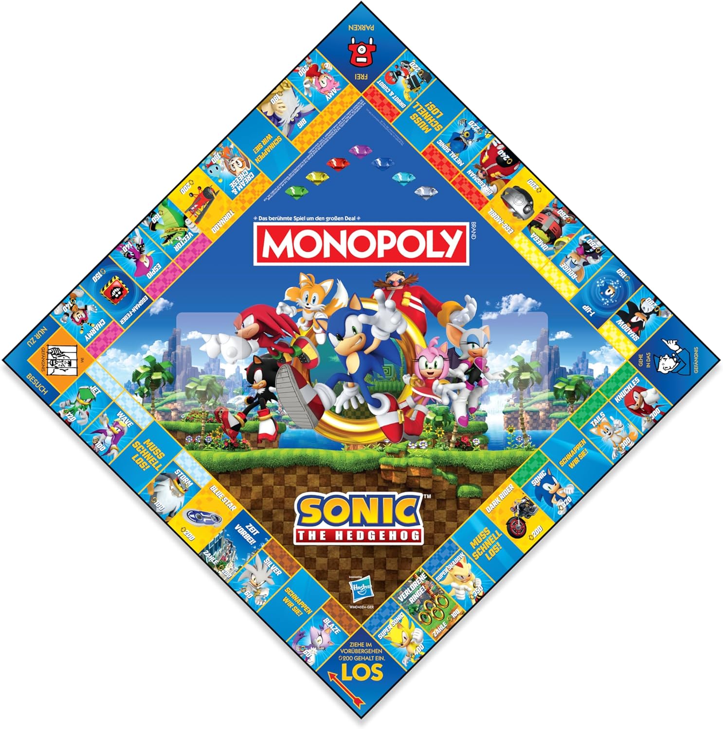 Monopoly- Juego de Mesa (Winning Moves WM04624-GER-6