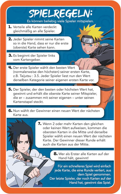 TOP TRUMPS WM04269-GER-6 Trumpfkartenspiel, Orange