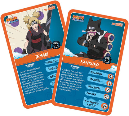 TOP TRUMPS WM04269-GER-6 Trumpfkartenspiel, Orange