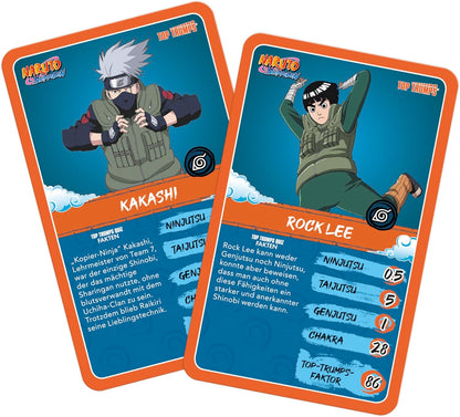TOP TRUMPS WM04269-GER-6 Trumpfkartenspiel, Orange