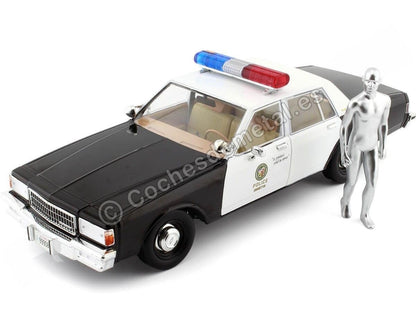 Greenlight- Terminator T-1000 Coches en Miniatura de colección, Color Negro/Blanco (19105