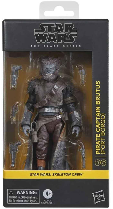 Star Wars The Black Series Pirate Captain Brutus (Port Borgo), Skeleton Crew Action-Figur (15 cm