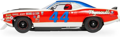 Scalextric Slot Cars Street & Rally C4525 Plymouth Barracuda - Spa Summer Classic 2023 classic touring Muscle Cars