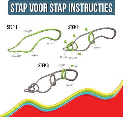Spaghetteez antistress speelgoed voor kinderen vanaf 5 jaar, educatieve Montessori-knutselset voor jongens en meisjes, flexibele bouwstenen