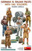 Miniart 1:48 - German/Italia Pilots w/DAL Soldiers, Molded Color
