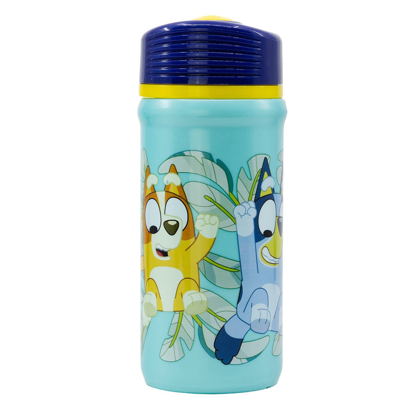 Stor Bluey 390ml Plastic Water Bottle with Screw Cap