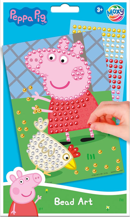 Totum Peppa Pig Bead Art Set, Creative Craft Kit, Ages 5+