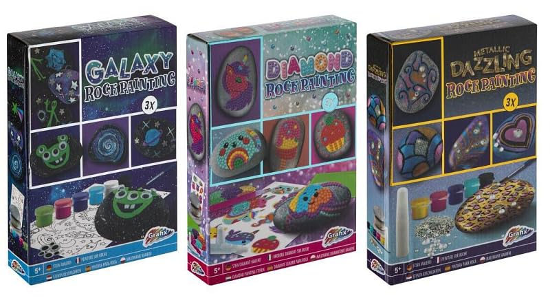 Grafix Diamond Painting Decoratieve stenen (3 stuks per verpakking