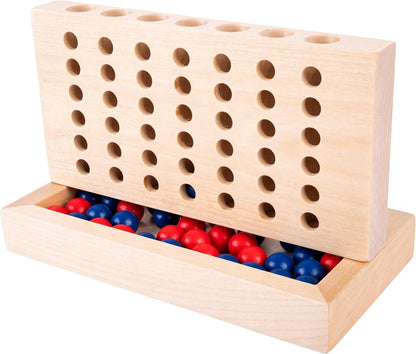 Houten Vier op een Rij-spel