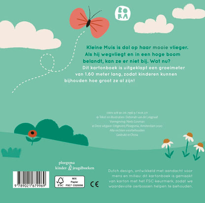 Kleine muis: Boek met groeimeter (BORA