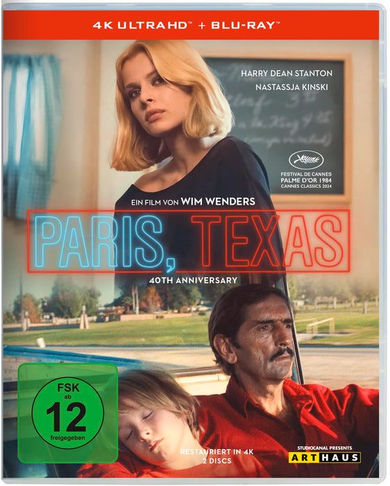 Paris, Texas - 40th Anniversary Edition (4K-UHD+Blu-ray