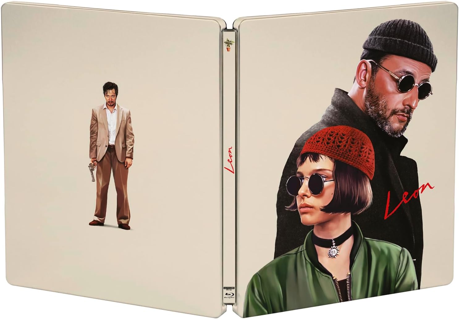 Leon - Der Profi Limited Steelbook (4K-UHD + 2 s)