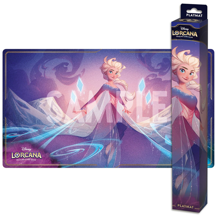 Ravensburger Disney Lorcana Trading Card Game - TCG Playmat - Frozen Elsa - Computer Desk Mouse Mat Accessories