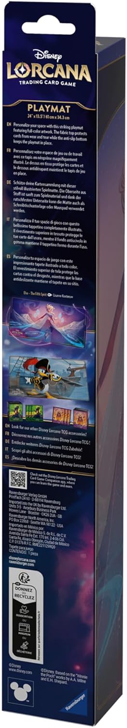 Ravensburger Disney Lorcana Trading Card Game - TCG Playmat - Frozen Elsa - Computer Desk Mouse Mat Accessories