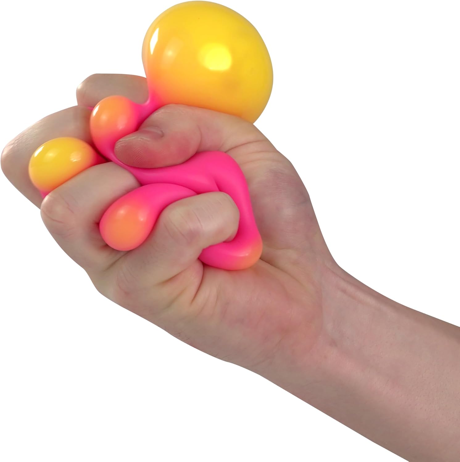 Bubblegum Stuff Pop-Zit - The Ultimate Pimple Popping Stress Reliever - Squishy Silicone Ball with Fake Pus - Perfect for Stress Relief - Fun Gift for Pimple-Popping Enthusiasts (6 x 6 x 6 cm