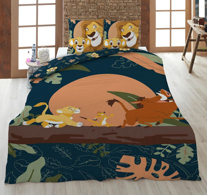 DISNEY - The Lion King - Duvet Cover 140x200cm + 6