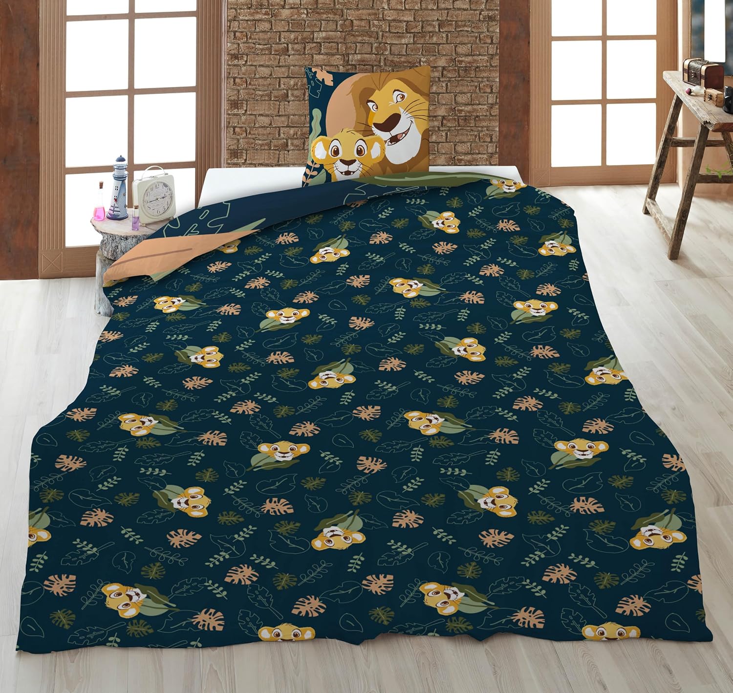 DISNEY - The Lion King - Duvet Cover 140x200cm + 6