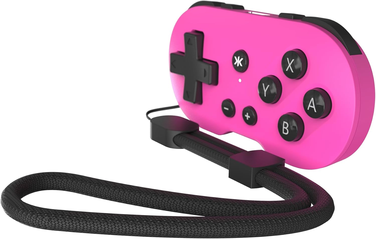 CRKD ATOM - Collectible Keychain Controller for Nintendo Switch, PC, Mac, Mobile and Smart TV (Hot Pink