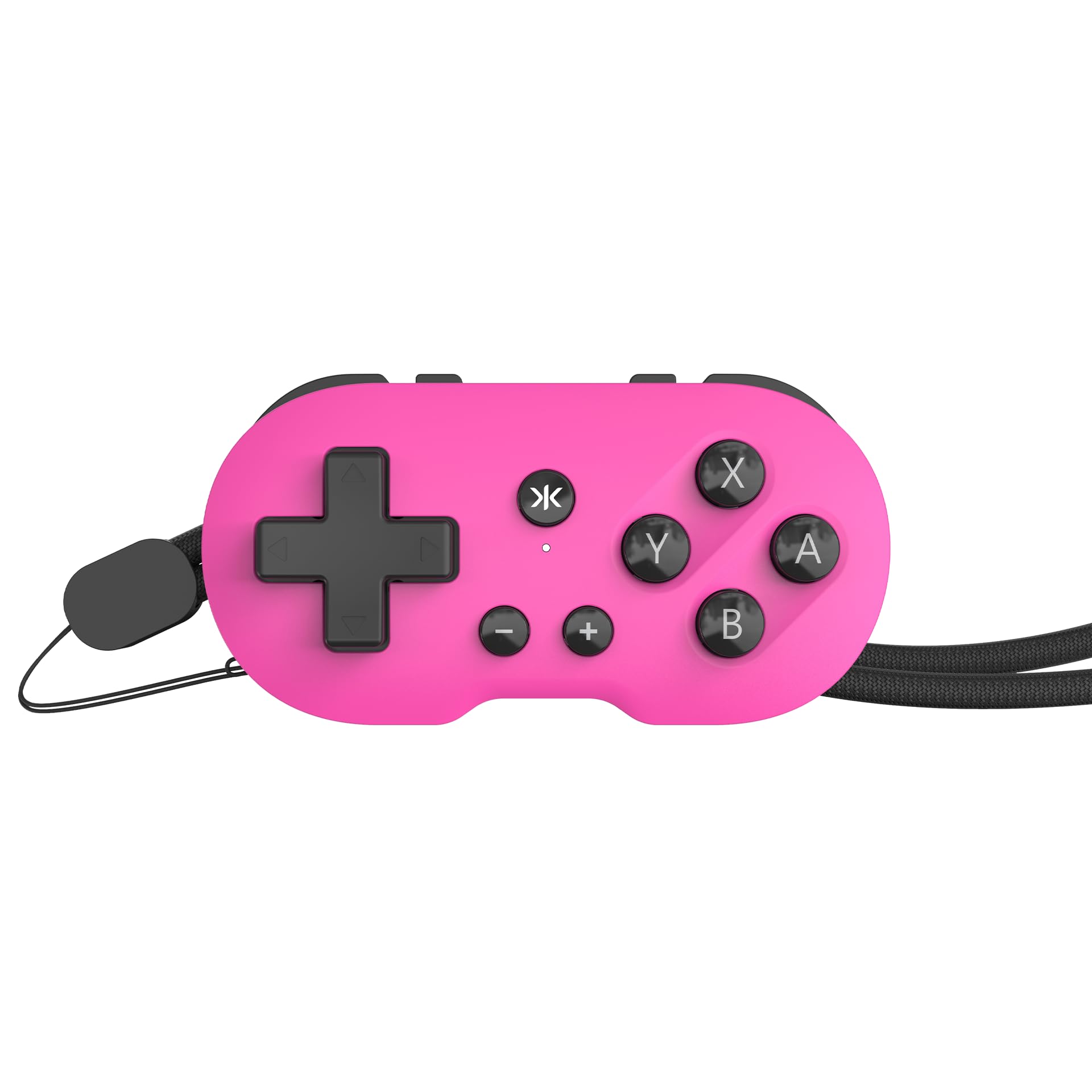 CRKD ATOM - Collectible Keychain Controller for Nintendo Switch, PC, Mac, Mobile and Smart TV (Hot Pink