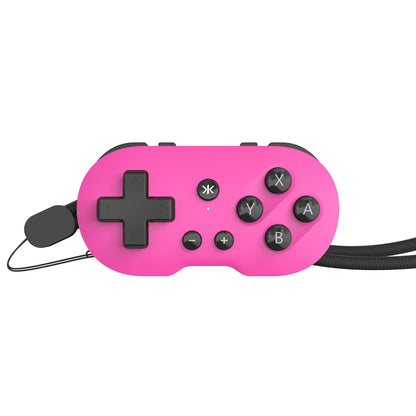CRKD ATOM - Collectible Keychain Controller for Nintendo Switch, PC, Mac, Mobile and Smart TV (Hot Pink