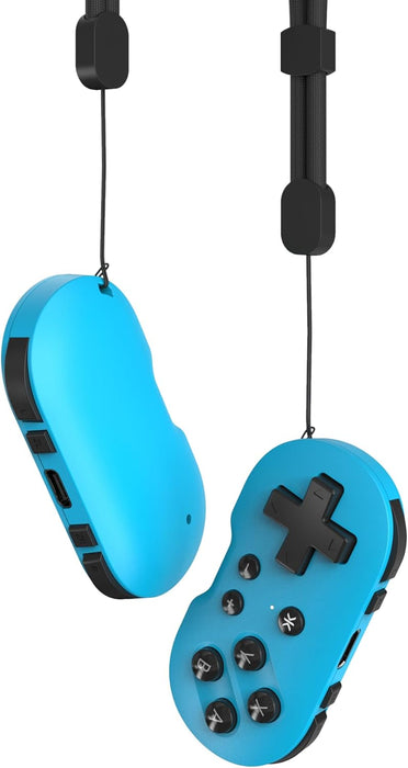 CRKD ATOM - Collectible Keychain Controller for Nintendo Switch, PC, Mac, Mobile and Smart TV (Sky Blue