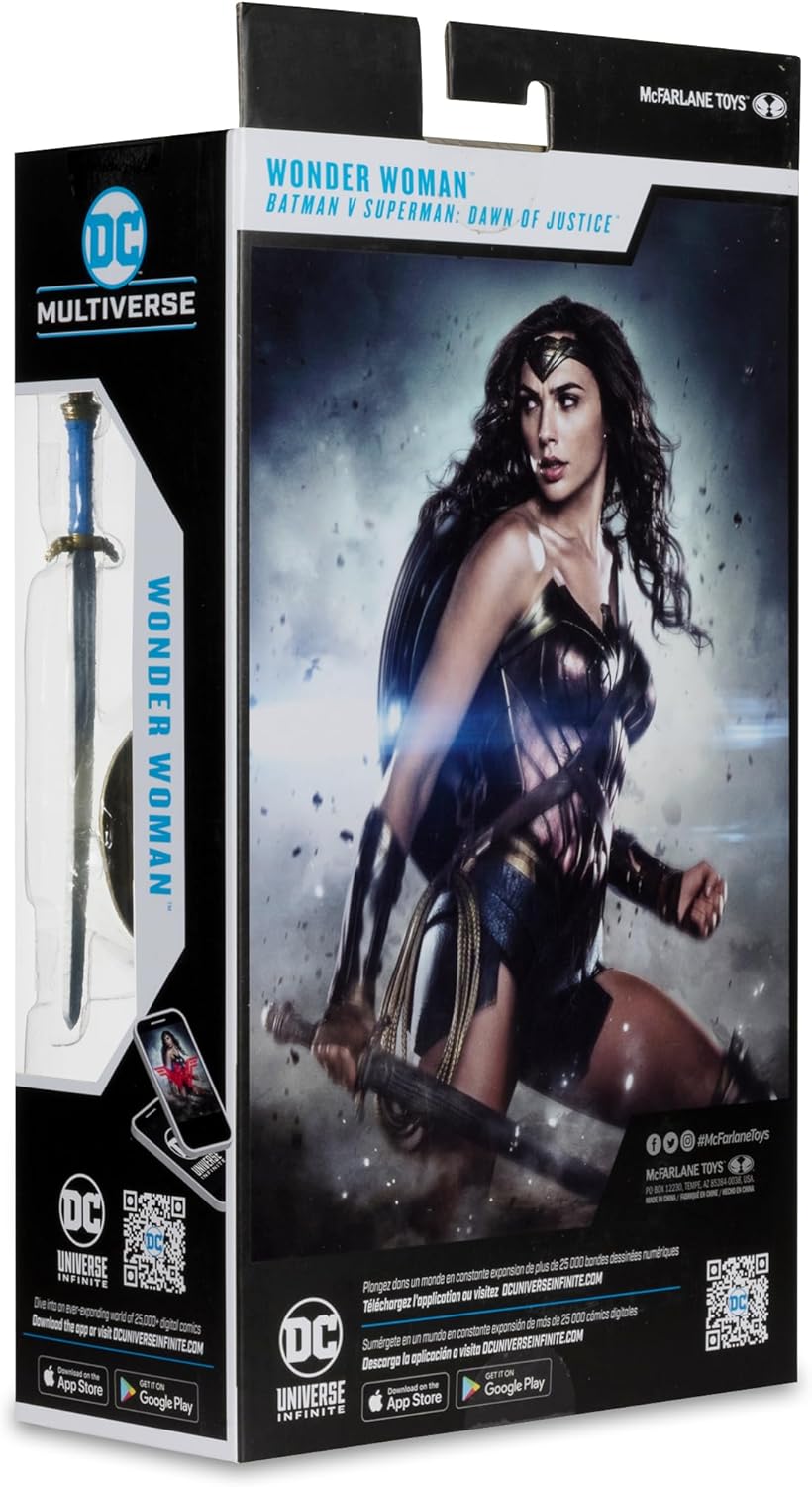 McFarlane DC Multiverse Wonder Woman (Batman V Superman: Dawn of Justice) 7in Action Figure Toys