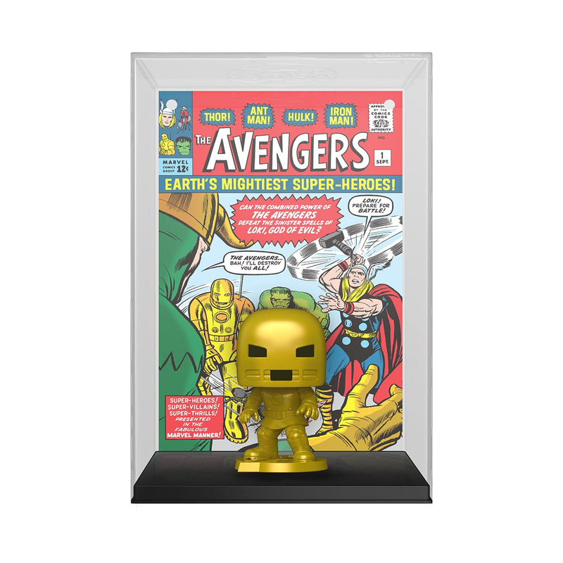 Funko Avengers Figura Vinilo Iron Man (Comic Cover) 28 Unisex Pop! Standard PVC