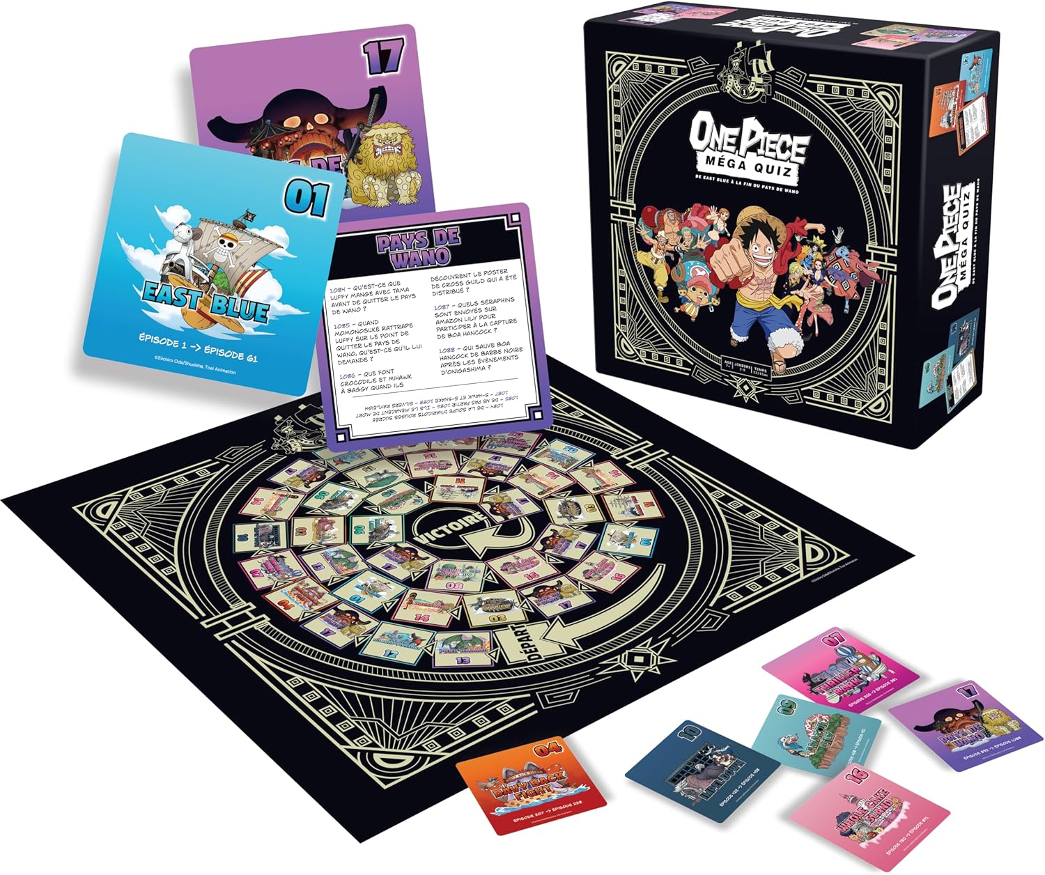 One Piece Kartenspiel Mega Quiz *Franzosische Vers