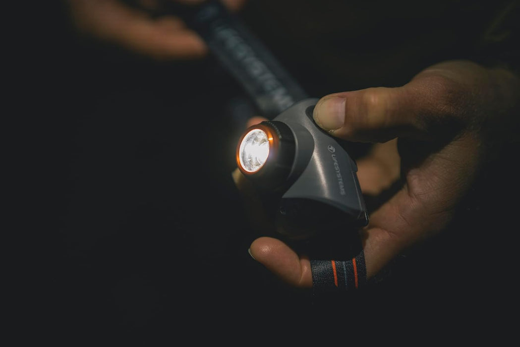 Lifesystems Intensity 580 Lumen Rechargeable Water Resistant LED Head Torch with Adjustable Beam Plus 5 Lighting Modes, Black