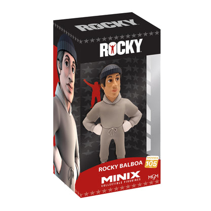 MINIX - Rocky - Rocky Balboa en Tenue de Sport #102- Figurine à Collectionner 12cm