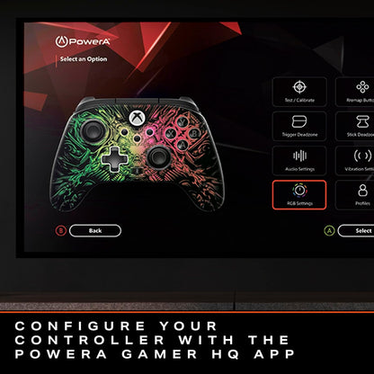 PowerA FUSION Pro Wireless Controller for Xbox Series X|S with Lumectra™, RGB lighting, Adjustable Thumbsticks, Hall Effect, Pro Gaming Controller, Mappable Buttons, for Xbox One and Windows 10/11