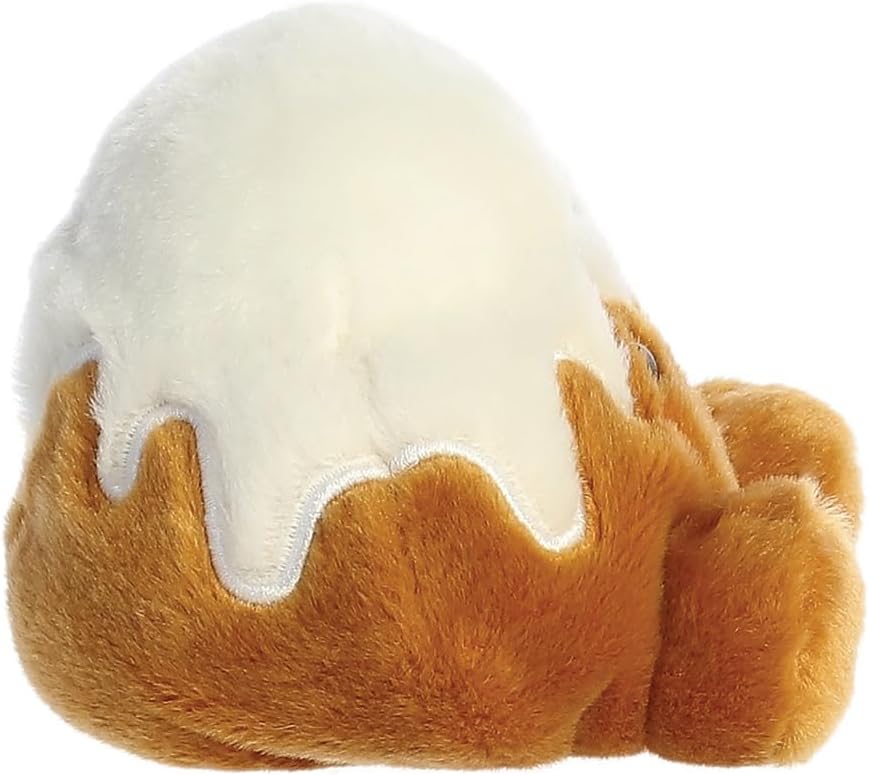 Aurora, 33726, Palm Pals Sugary Cinnamon Roll 5In, Soft Toy, Brown & white