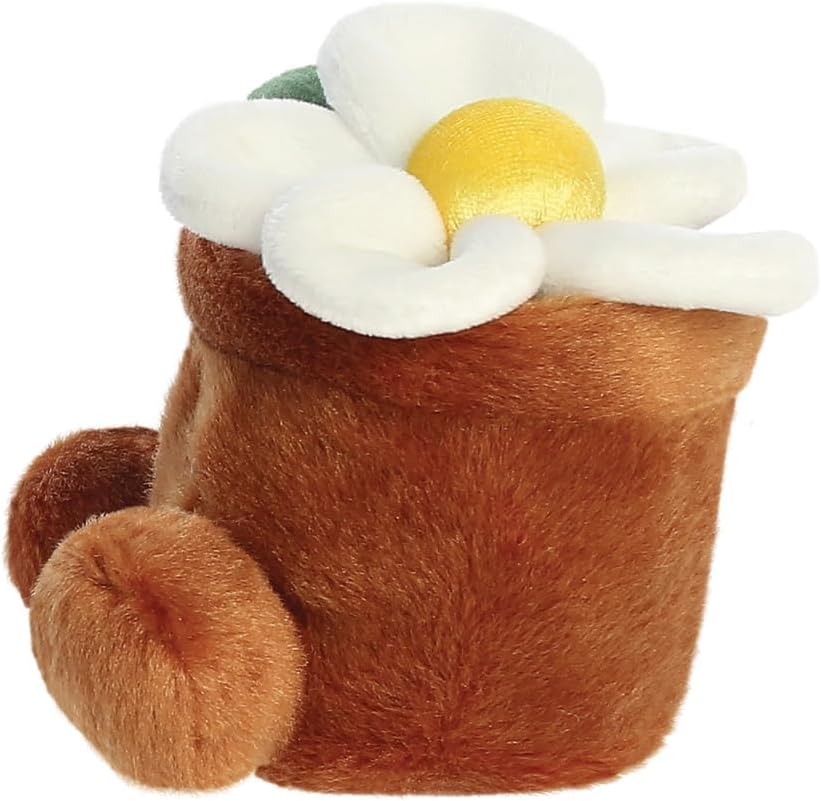 Aurora, 33907, Palm Pals Junie Daisy 5In, Soft Toy, Brown & White