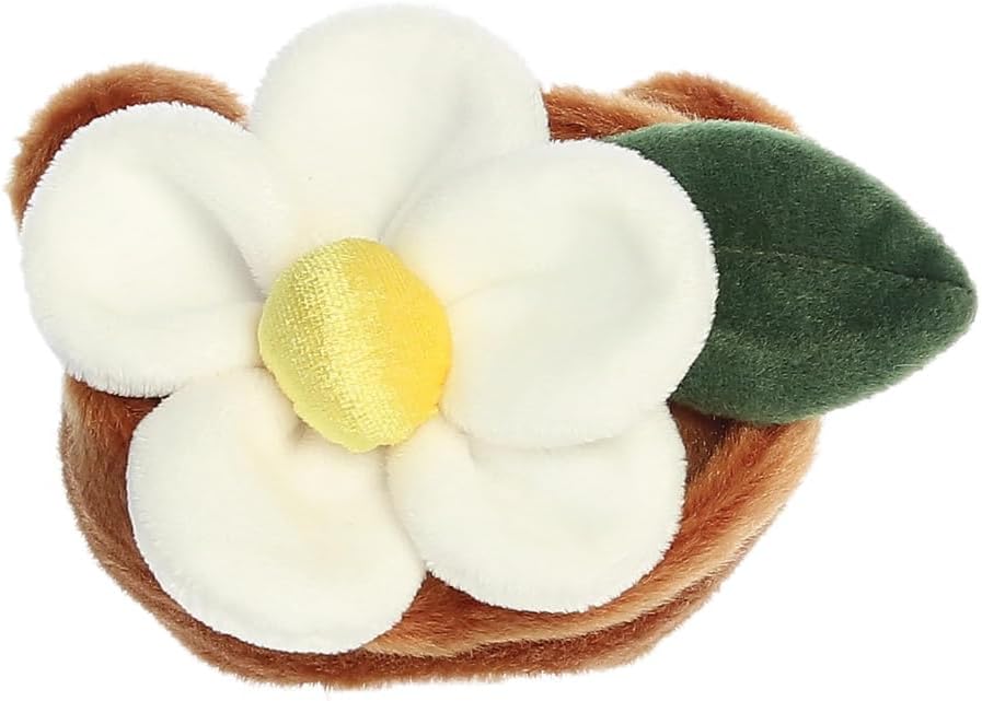 Aurora, 33907, Palm Pals Junie Daisy 5In, Soft Toy, Brown & White