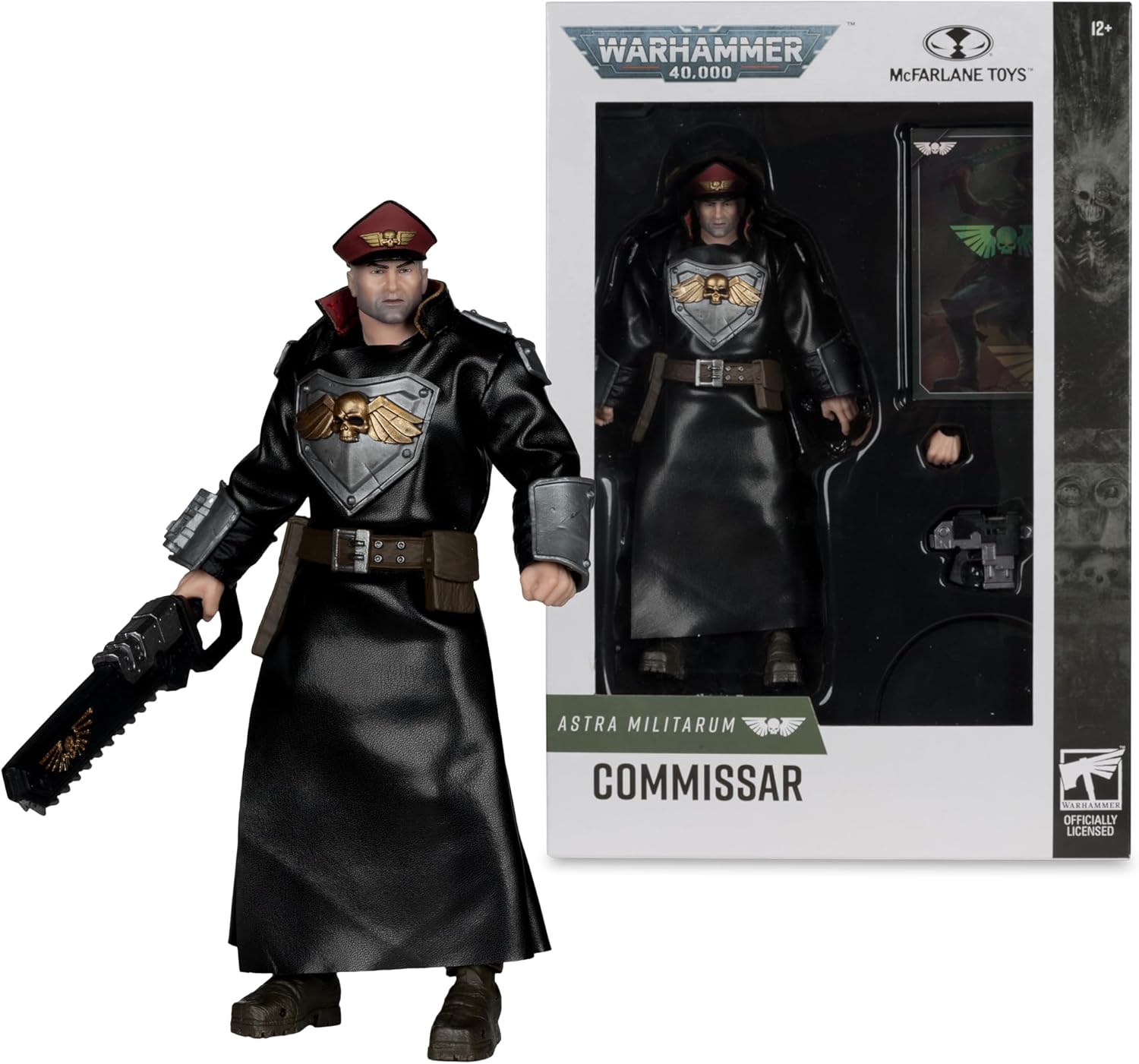 McFarlane Warhammer 40,000 Commissar (Astra Militarum) 7in Figure Toys