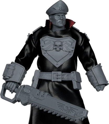 McFarlane Toys - Warhammer 40.000 Commissar (Astra Militarum) Figura a prueba de artistas de 7 pulgadas