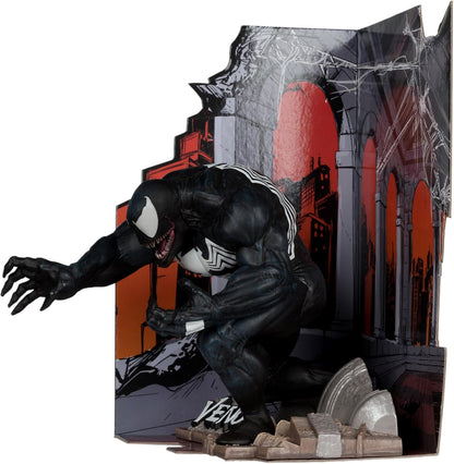 McFarlane Toys - Marvel Venom Sammlerstück im Maßstab 1:10 mit Szene (The Amazing Spider-Man #316