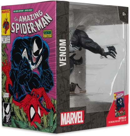 McFarlane Toys - Marvel Venom Sammlerstück im Maßstab 1:10 mit Szene (The Amazing Spider-Man #316