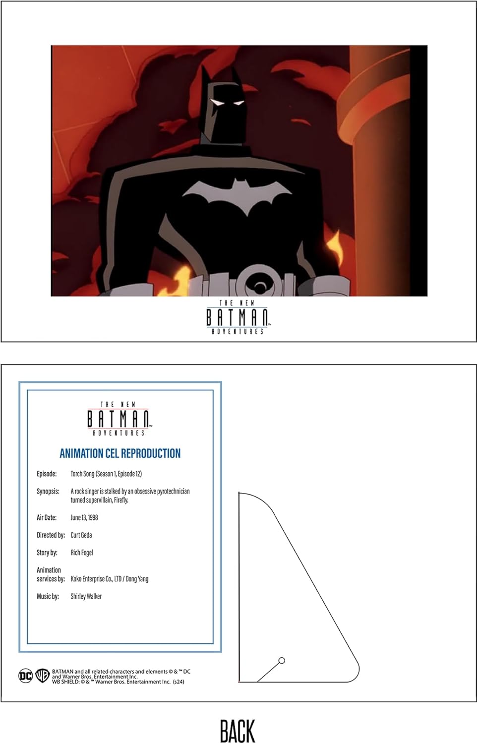 McFarlane Toys - The New Batman Adventures Batman (Anti-Fire Suit) 15,2 cm große Figur