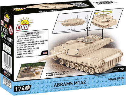 Cobi - World War II - Abrams M1A2 174 pcs (Not For Sale In Hungary) /Toys
