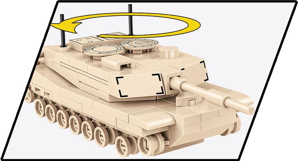 Cobi - World War II - Abrams M1A2 174 pcs (Not For Sale In Hungary) /Toys