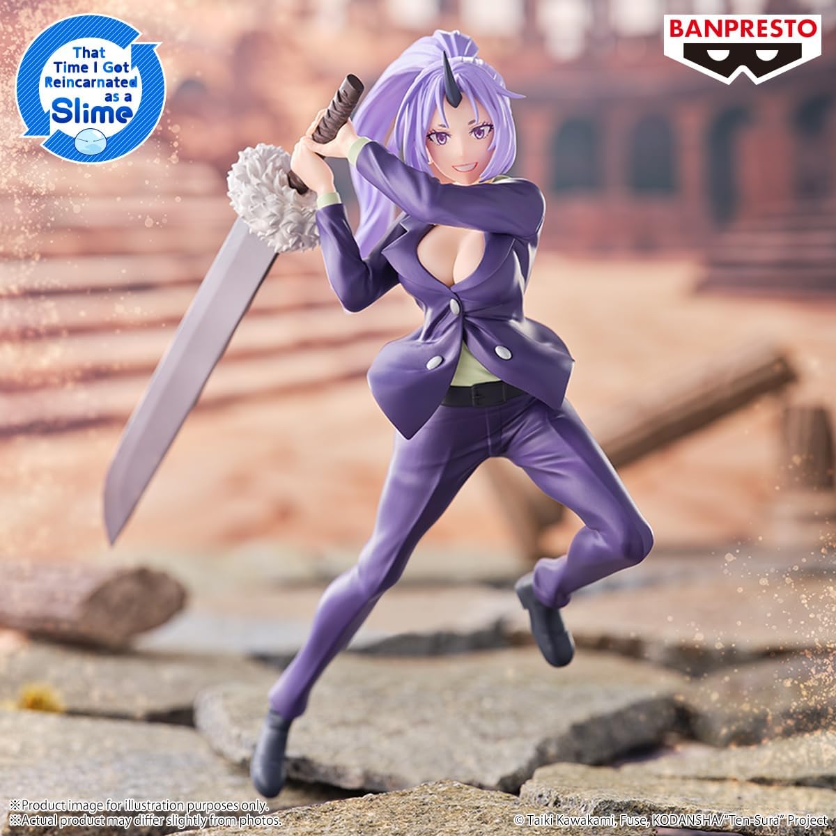 Banpresto Actionfigur Shion That Time I Got Reincarnated As A Slime, 18 cm, Mehrfarbig, BP89632P