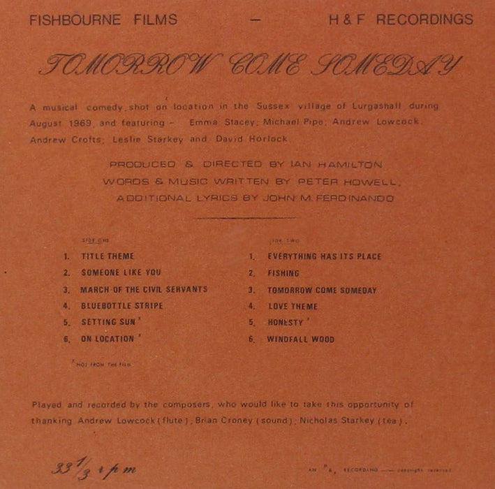 Tomorrow Come Someday