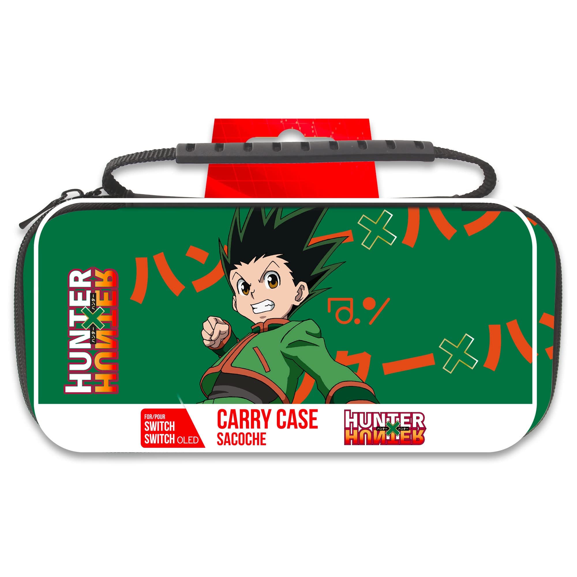 Freaks And Geeks - Case Hunter X Hunter Slim For Switch And Switch Oled - Green - Gon
