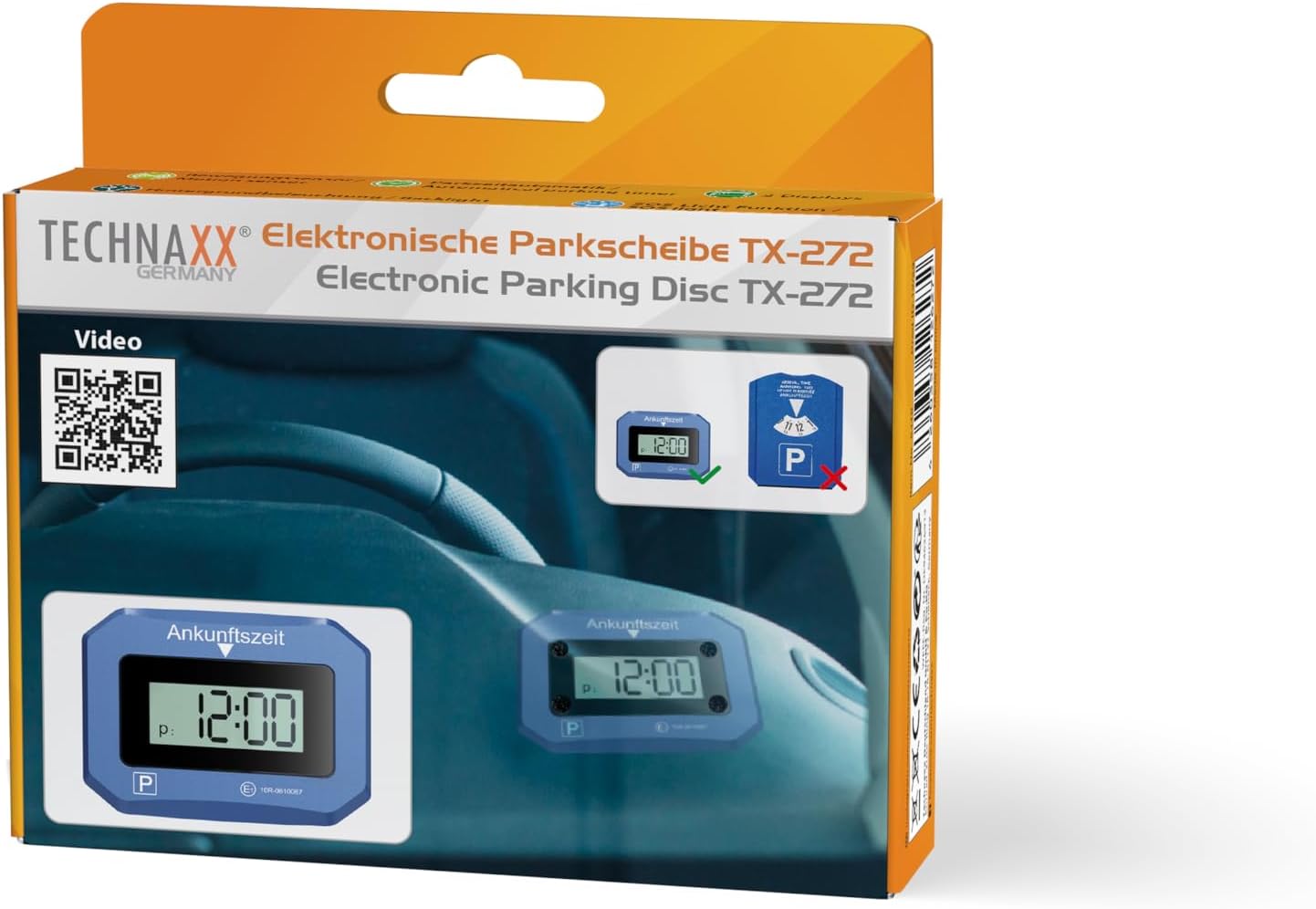Technaxx - Electronic Parking Disc - Tx-272